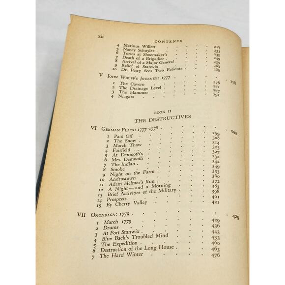 Drums Along The Mohawk By Walter Edmonds Vintage 1936 American Revolutionary War - Picture 7 of 15